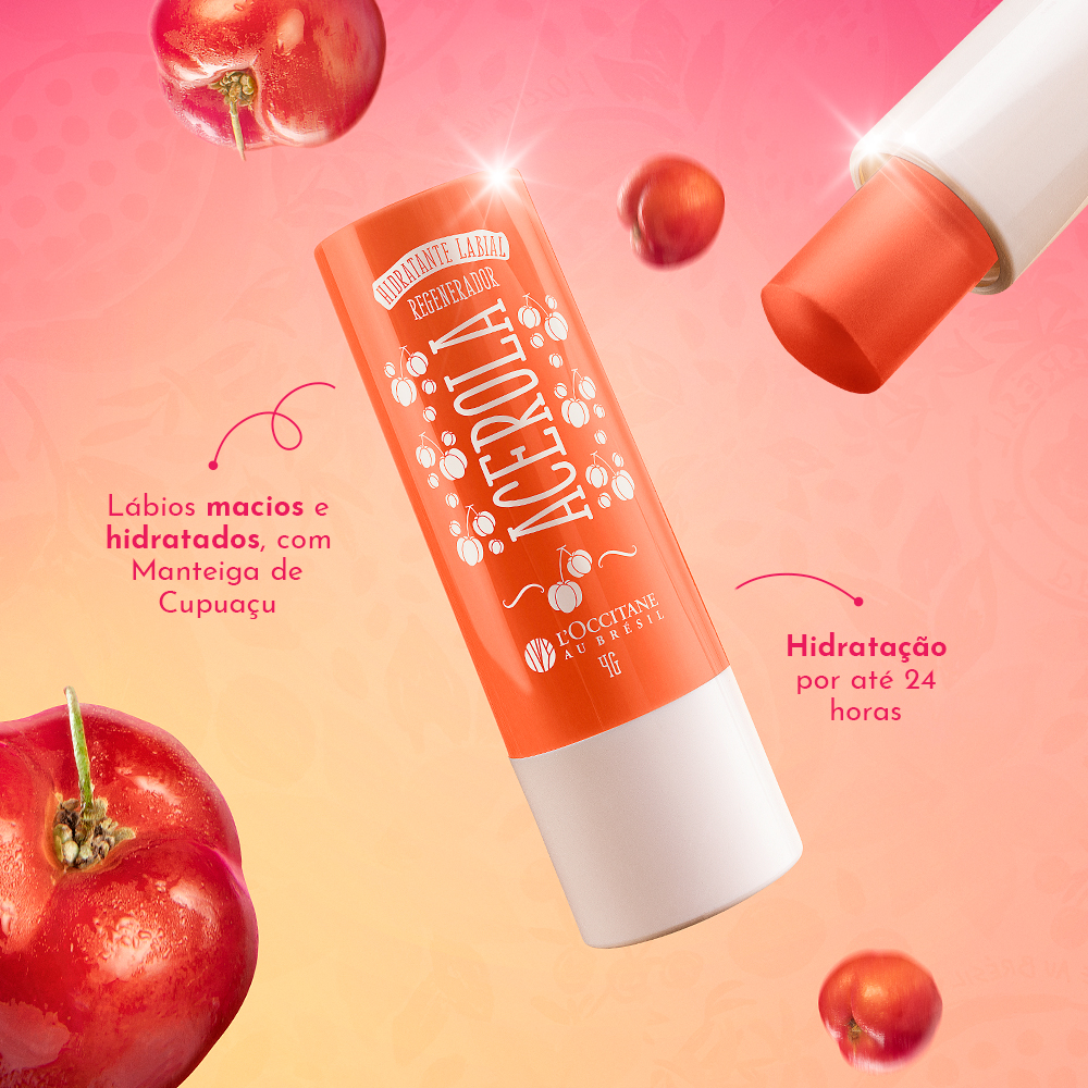 Hidratante Labial Regenerador Acerola 4g, ,  large image number 1